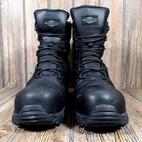 Merrell Moab 2 Tactical Response Boot Safety‎ Toe Waterproof Military Men Sz 13 main image 4